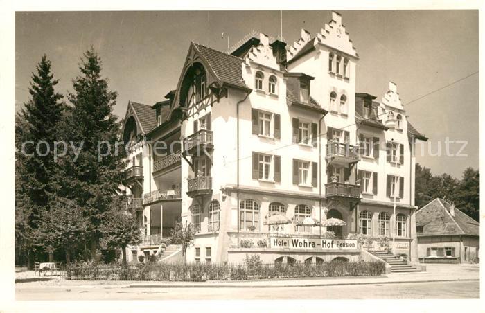 Todtmoos Schwarzwald BW Hotel Wehra Hof Pension
