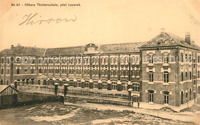 Hirson Höhere Töchterschule Lazarett