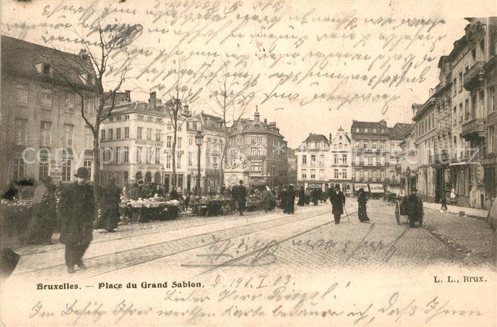 Bruxelles Bruessel Place du Grand Sablon