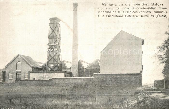 Bruxelles Bruessel Refrigerant a cheminee Syst Balcke