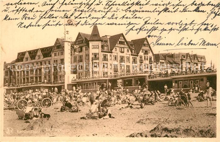 Knocke Zoute Het Strand