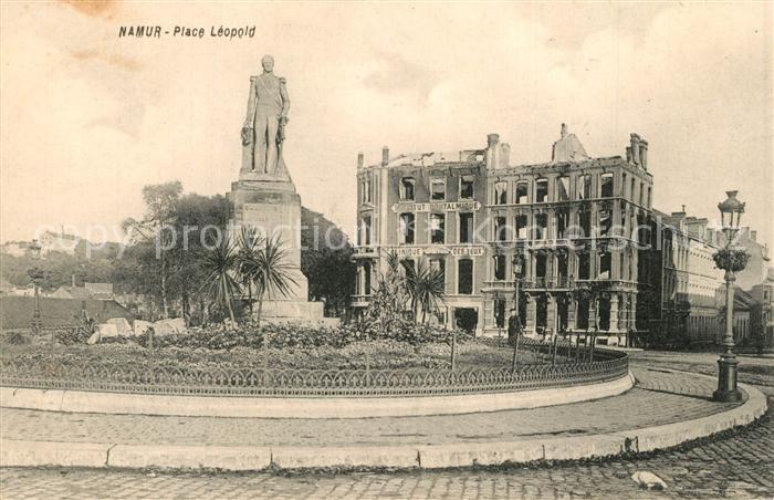 Namur sur Meuse Place Leopold Feldpost