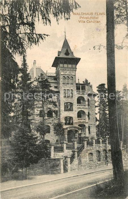 Flims Waldhaus Privat Hotel Villa Candrian