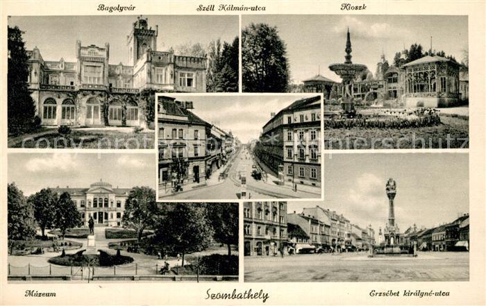 Szombathely Bagolyvar Szell Kalman utca Kioszk Muze