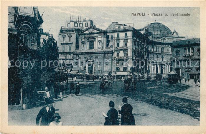 Napoli Neapel Piazza S Ferdinando