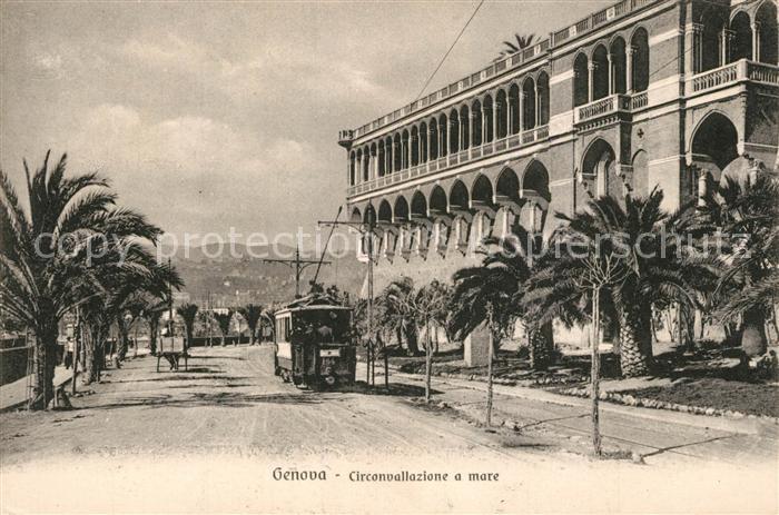 Genova Genua Liguria Circonvallazione a mare