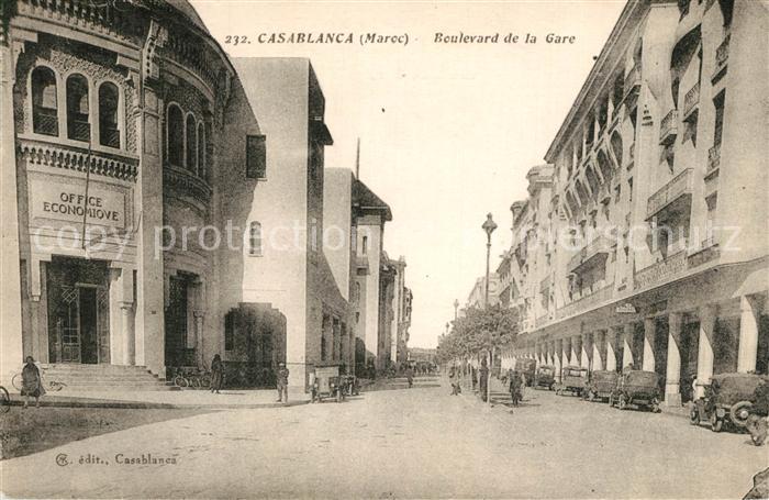 Casablanca Boulevard de la Gare