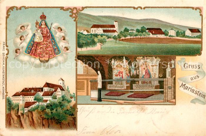 Mariastein SO Wallfahrtskirche Details Gnadenbild