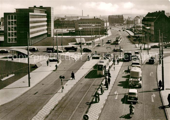 Kassel Strassenkreuzung am Altmarkt