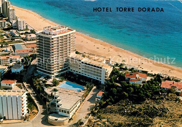 Benidorm Hotel Torre Dorada Fliegeraufnahme