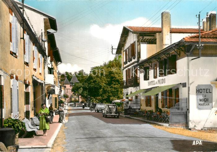 Barbotan les Thermes La Rue Principale