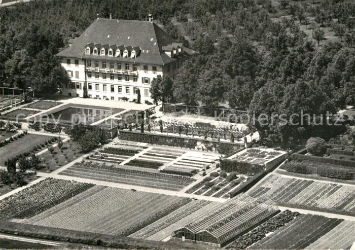 Koppigen Kant Gartenbauschule Oeschberg Fliegeraufnahme