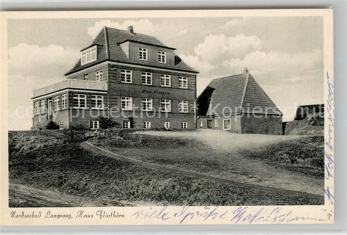 Langeoog Nordseebad Haus Flinthoern