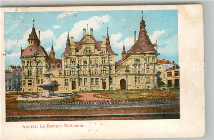 Anvers Antwerpen La Banque Nationale