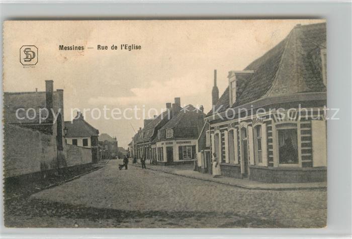 Messines Rue de l'Eglise