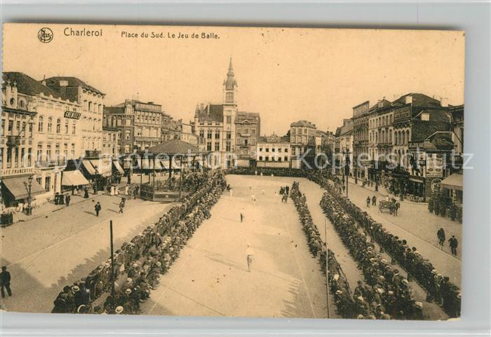 Charleroi Wallonie Place du Sud Le Jeu de Salle