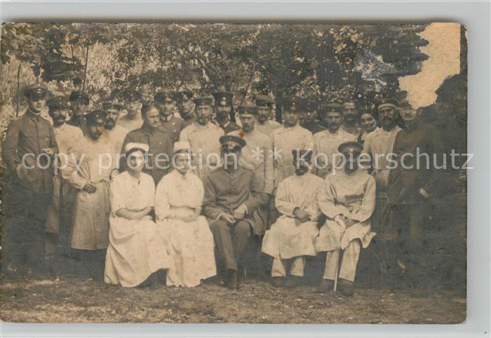 Frankfurt Main Lazarett Gruppenaufnahme