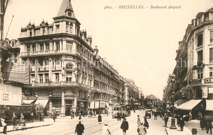 Bruxelles Bruessel Boulevard Anspach