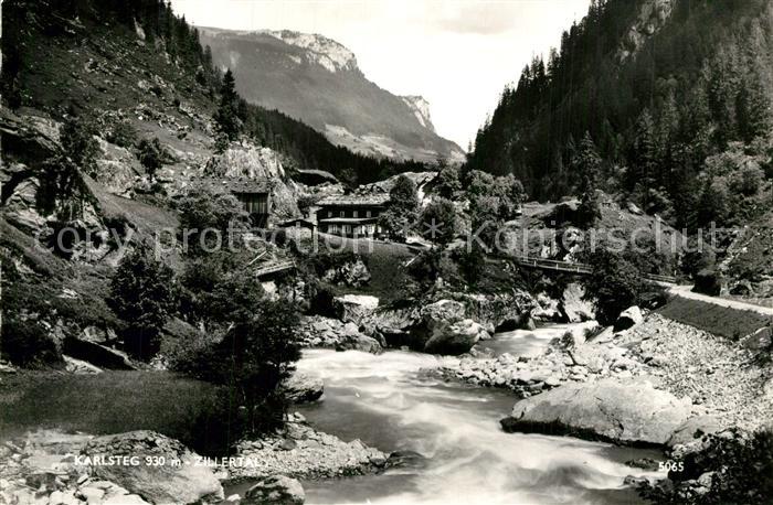 Zillertal Tirol Karlsteg