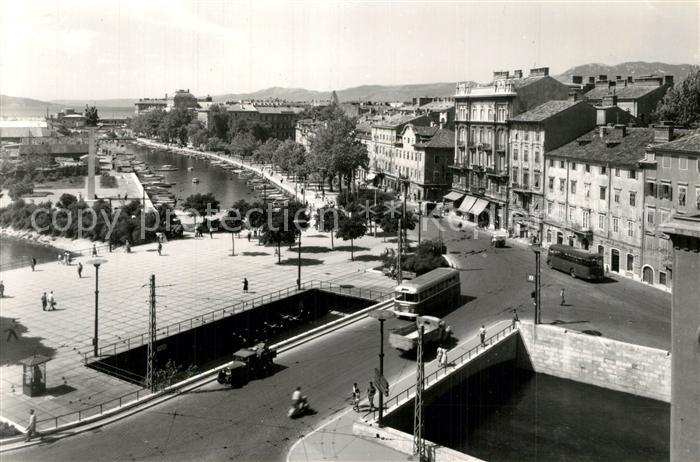Rijeka Fiume Stadtblick