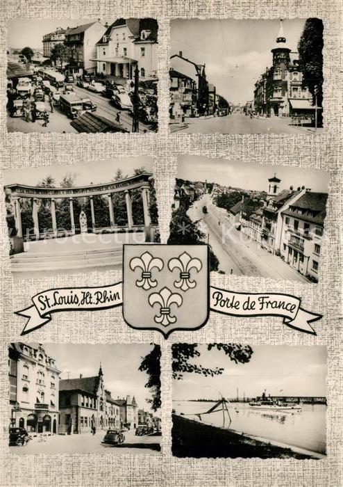 Saint Louis Arzviller Porte de France Strassenpartien