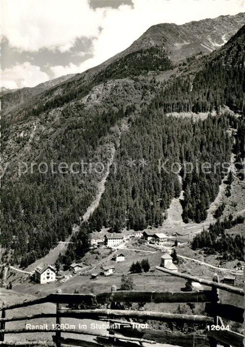 Ranalt Panorama im Stubaital