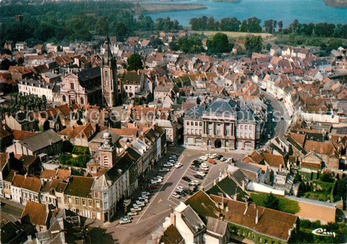 Conde-sur-l Escaut Fliegeraufnahme