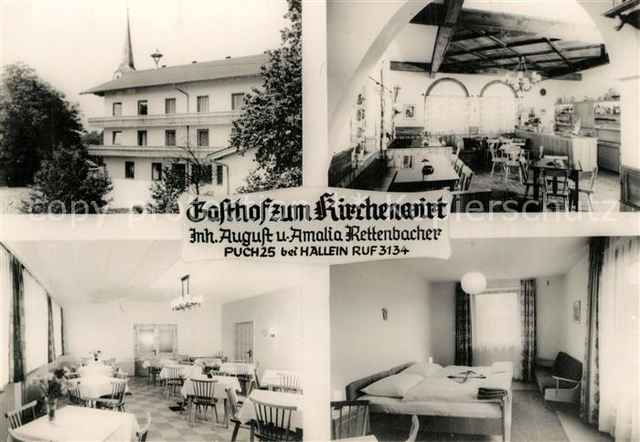 Hallein Gasthof zum Kirchenwirt Gastraeume Zimmer