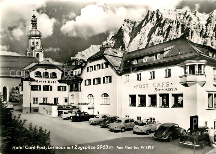 Lermoos Tirol Hotel Cafe Post Zugspitze