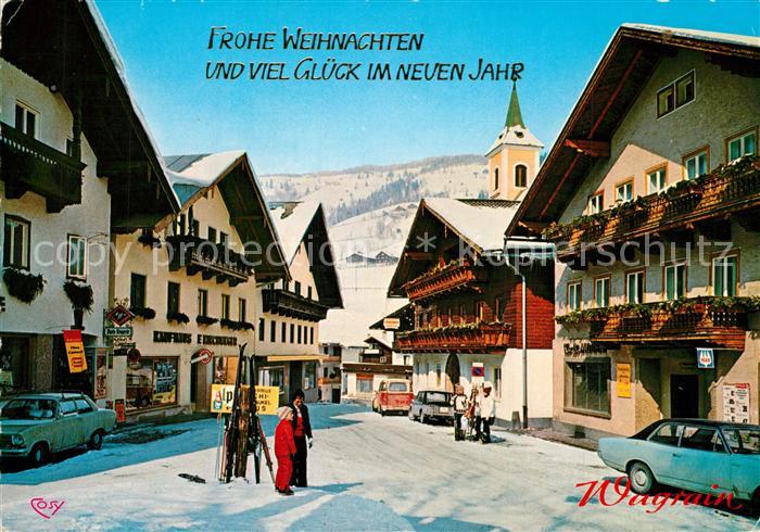Wagrain Salzburg Dorfpartie