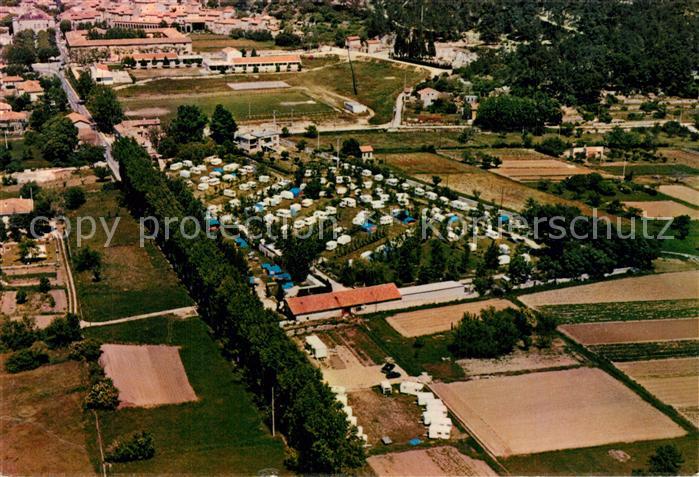 Gemenos Camping Caravaning Le Clos Vue aerienne