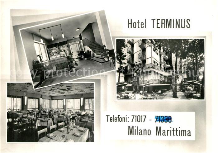 Milano Marittima Hotel Terminus Foyer Speisesaal
