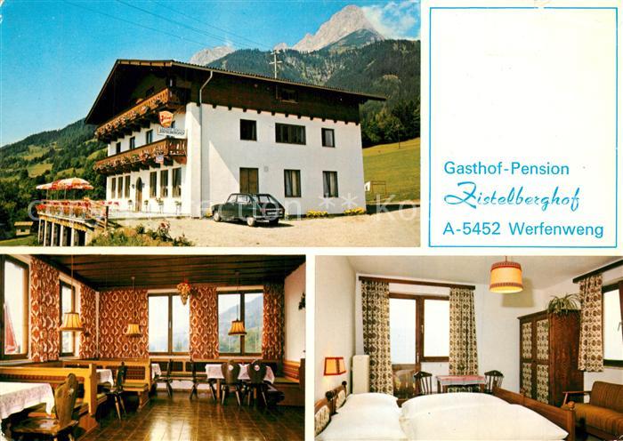 Werfenweng Gasthof Pension Zistelberghof Gaststube Zimmer