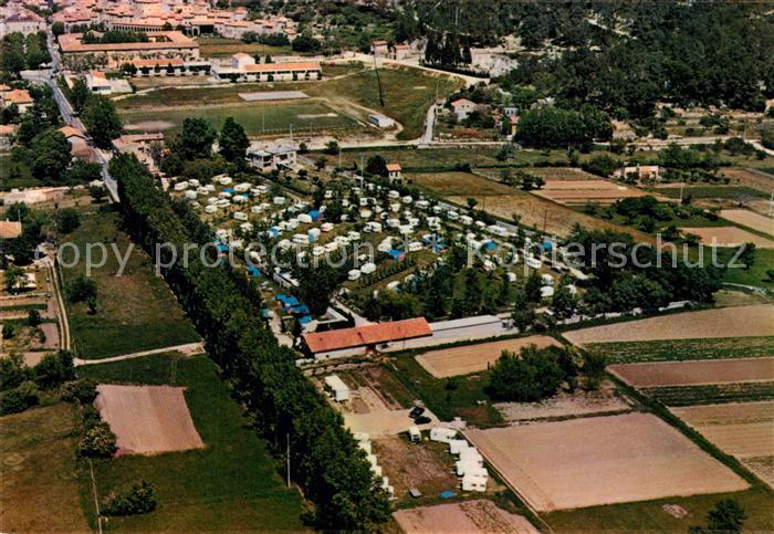 Gemenos Camping Caravaning Le Clos Vue aerienne
