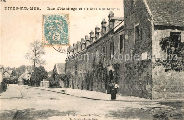 Dives-sur-Mer Rue d Hastings Hotel Guillaume