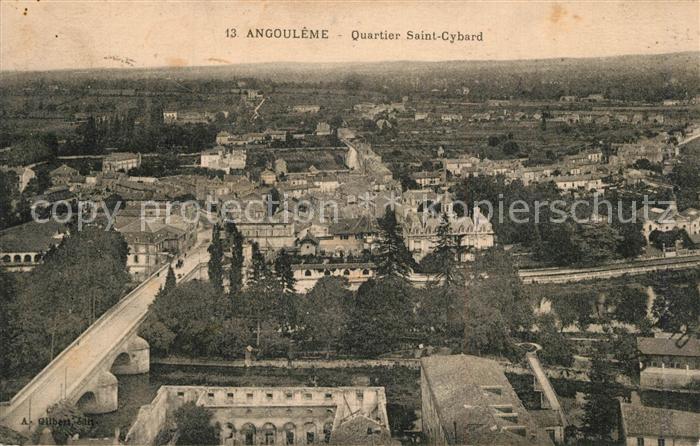 Angouleme Panorama Quartier Saint Cybard