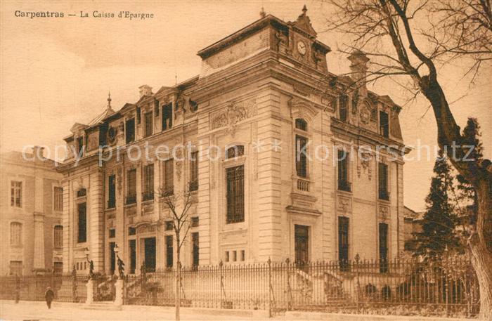 Carpentras La Caisse d Epargne