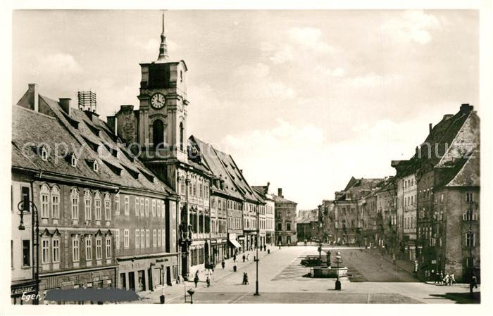 Eger Cheb Tschechien Marktplatz Innenstadt