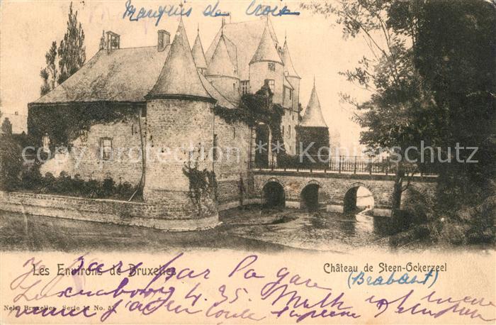 Bruxelles Bruessel Chateau de Steen Ockerzeel Schloss