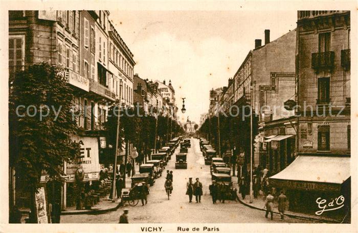 Vichy Allier Rue de Paris