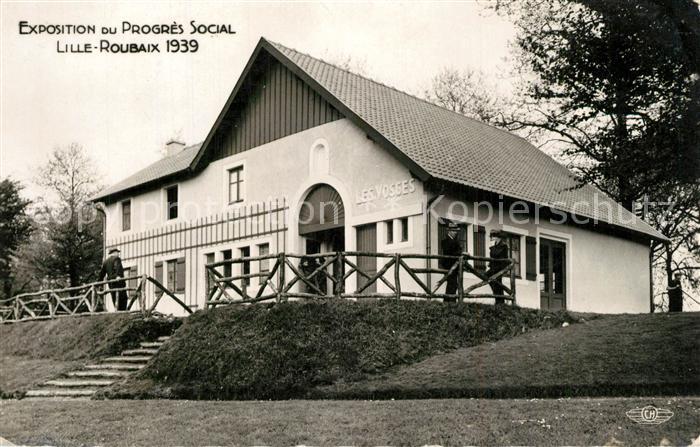 Roubaix Exposition du Progres Social Pavillon d