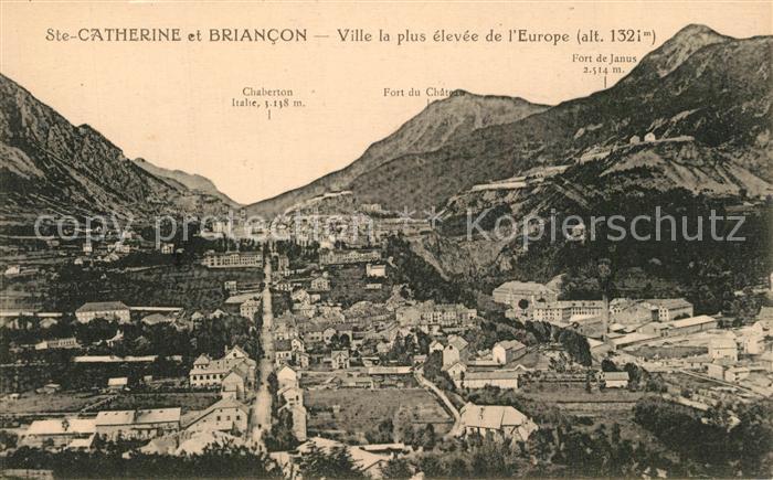 Sainte Catherine Briancon Ville la plus élevée de l'Europe
