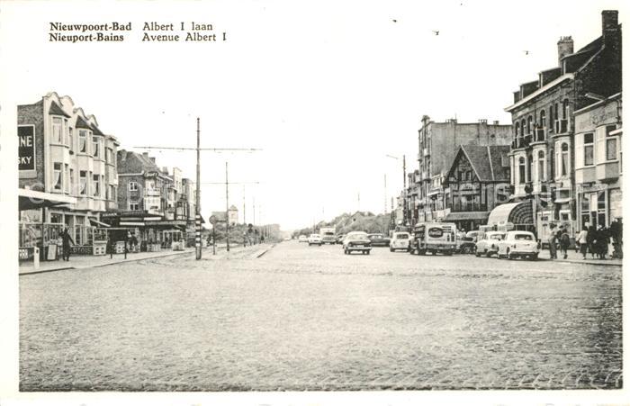 NIEUPORT Nieuwpoort West-Vlaanderen Belgie Avenue Albert I