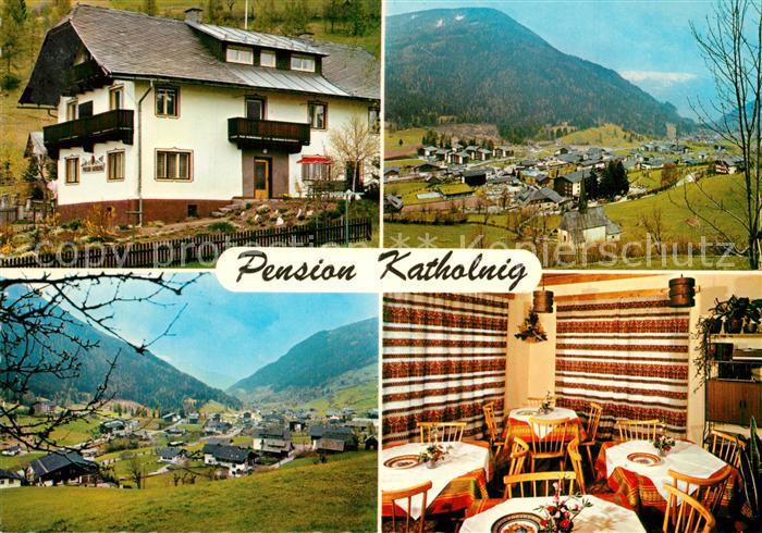 Bad Kleinkirchheim Kaernten Pension Katholnig Panorama Alpen