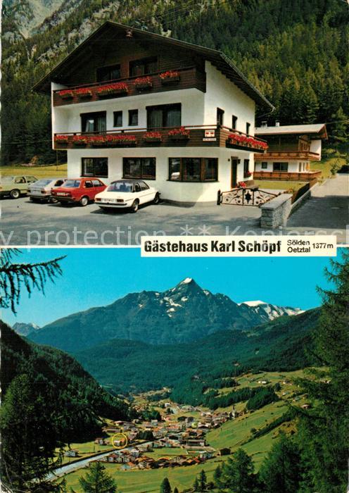 Soelden oetztal Gaestehaus Schoepf Panorama oetztaler Alpen