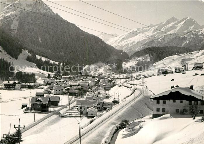 St Anton Arlberg Winterpanorama Alpen