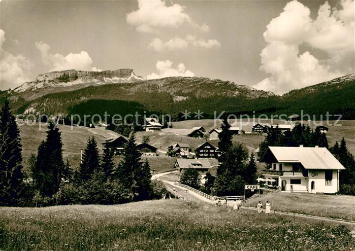 Riezlern Kleinwalsertal Vorarlberg Cafe Conditorei Neu Breitachbrücke Alpe