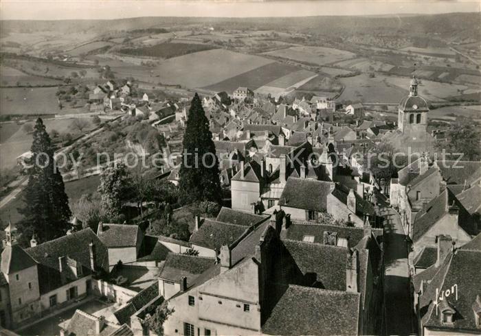Vezelay Vue de la Tour de la Basilique