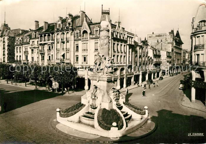 Reims Champagne Ardenne Place  Drouet d Erlon et Fontaine Subé