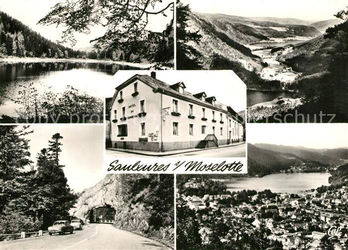 Saulxures-sur-Moselotte Hotel du Commerce Paysage Lac les Vosges